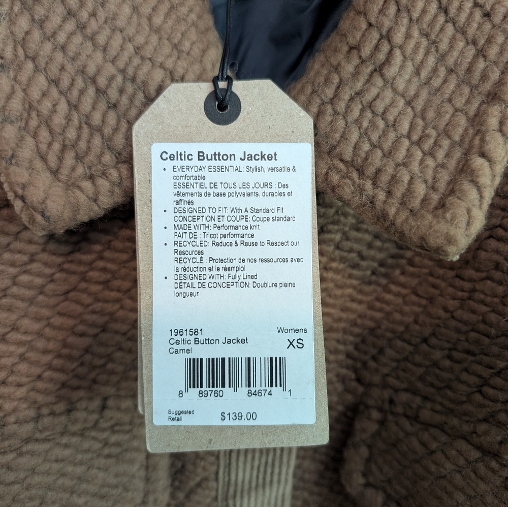 PrAna Celtic Button jacket - Picture 3 of 5